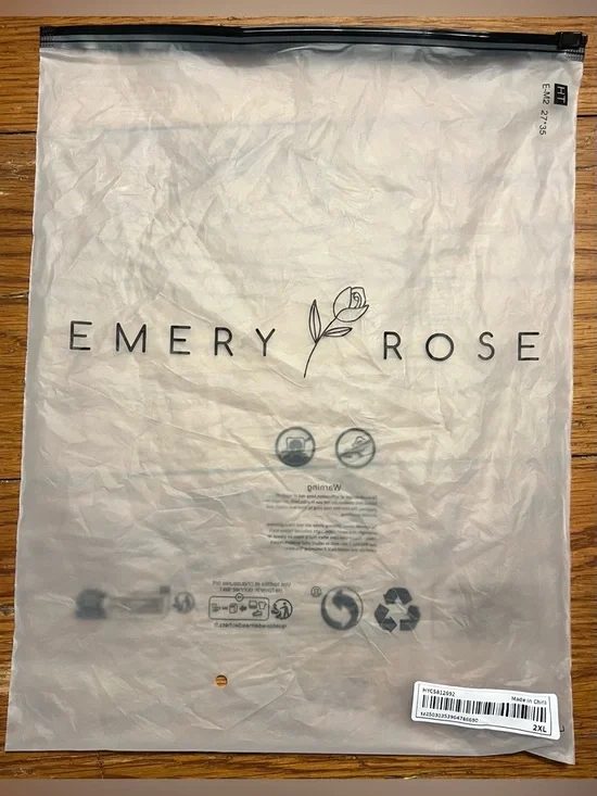 Women’s Blue and White Floral Print Loose Shirt Plus Size Top! Size 2XL. - Picture 9 of 10